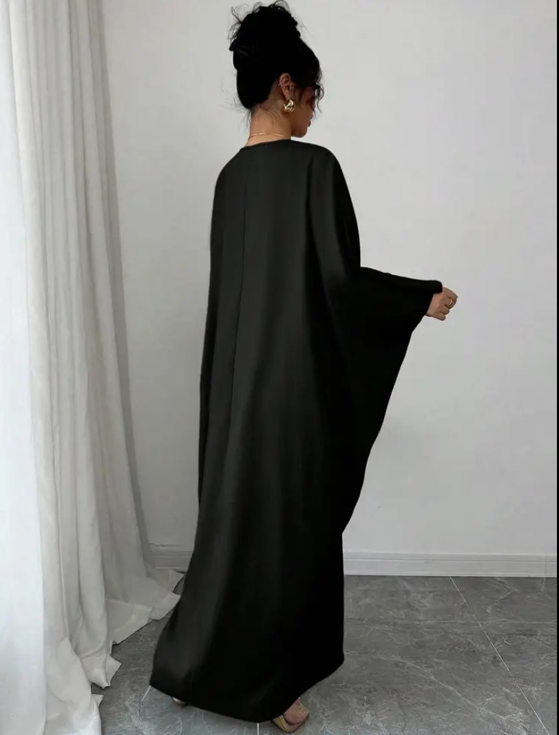 Women’s Elegant V-Neck Maxi Dress